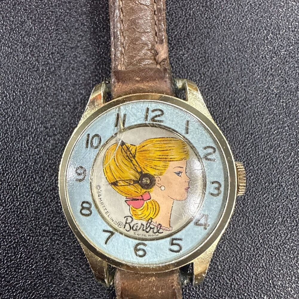 Vintage Mattel Barbie Character watch